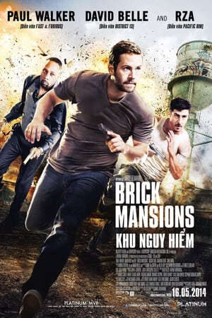 Xem phim Khu Nhà Gạch  - Brick Mansions (2014)