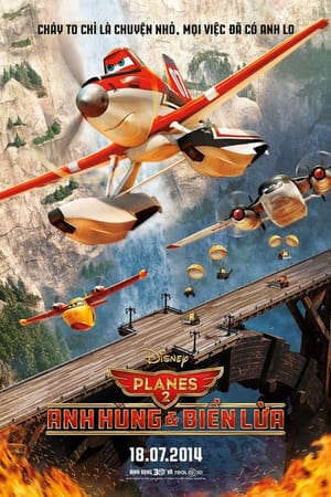 Xem phim Thế Giới May Bay Anh Hùng Biển Lửa  - Planes Fire Rescue (2014)