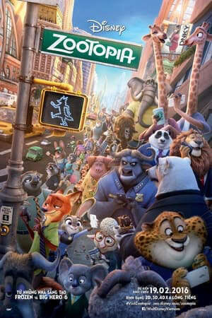 Xem phim Thành Phố Động Vật Phi Vụ Động Trời  - Zootopia (2016)